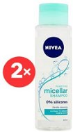 NIVEA Micellar Shampoo 2× 400 ml - Sampon