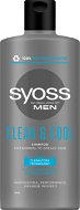 Men's Shampoo SYOSS MEN Clean&Cool Shampoo  440ml - Šampon pro muže