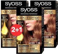 SYOSS Oleo Intense 7-70 Zlaté mango 3× 50 ml - Farba na vlasy