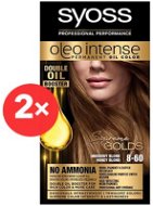 SYOSS Oleo Intense 8-60 Medovo plavý 2× 50 ml - Farba na vlasy