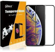 Vmax 3D Full Cover&Glue Tempered Glass für Apple iPhone X - Schutzglas