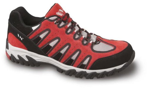 VM FOOTWEAR Half boots outdoor leather combined with textile CALGARY 4835-35 red, size 36 - Work Shoes - Main image