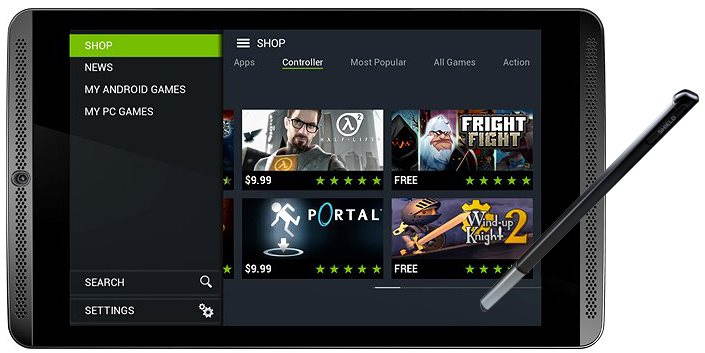 Nvidia Tegra K1 Nvidia Shield Arm NVIDIA SHIELD Tablet WiFi 16 GB