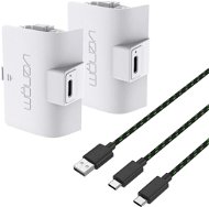 VENOM VS2874 Xbox Series S/X & One White High Capacity Twin Battery Pack + 3m cable - Battery Kit