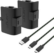 VENOM VS2883 Xbox Series S/X & One Black High Capacity Twin Battery Pack + 3m cable - Battery Kit