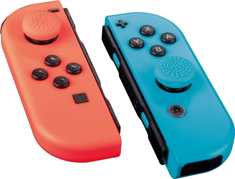 VENOM VS4918 Nintendo Switch Thumb Grips 4x Red and Blue fur 4 90 Controller Grips alza