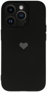 Vennus Valentýnské pouzdro Heart pro iPhone 11 Pro Max - černé - Phone Cover