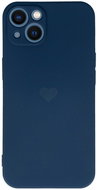 Vennus Valentýnské pouzdro Heart pro iPhone 13 - tmavě modré - Phone Cover