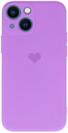Vennus Valentýnské pouzdro Heart pro iPhone 13 - fialové - Phone Cover