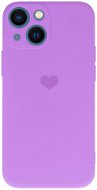 Vennus Valentýnské pouzdro Heart pro iPhone 14 Plus - fialové - Phone Cover