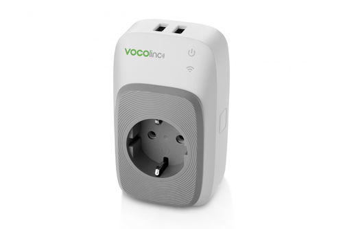 Vocolinc Smart adapter, 2x USB port + night light - Chytrá zásuvka - Hlavní obrázek