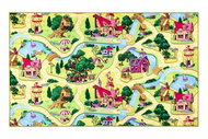 Dětský koberec Pohádková vesnice 200 x 200 cm - Carpet
