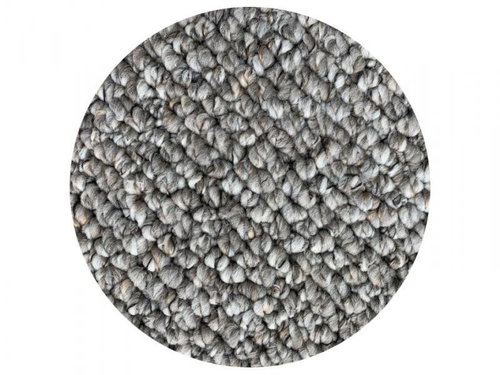 Kusový koberec Wellington šedý kruh 100 cm - Carpet - Main image