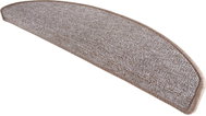 Nášlap na schody Astra béžová půlkruh 65 x 24 x 4 cm (5ks) - Nášlapy na schody