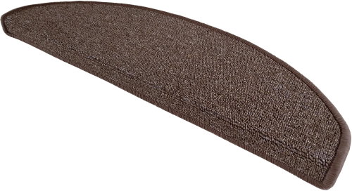 Nášlap na schody Astra hnědá půlkruh 65 x 24 x 4 cm (5ks) - Nášlapy na schody - Main image