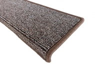 Nášlap na schody Porto hnědá obdélník 80 x 20 x 4 cm (5ks) - Nášlapy na schody