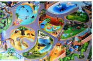 Dětský koberec Ultra soft Zoo 70 x 95 cm - Carpet