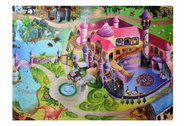 Dětský koberec Ultra soft Zámek 70 x 95 cm - Carpet