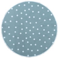 Dětský koberec Puntík mint kruh 160 cm - Carpet