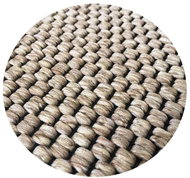 Kusový koberec Nature béžová kruh 160 cm - Carpet