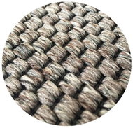 Kusový koberec Nature hnědá  kruh 120 cm - Carpet