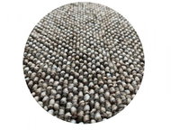Kusový koberec Porto hnědý kruh 160 cm - Carpet