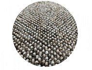 Kusový koberec Porto hnědý kruh 200 cm - Koberec