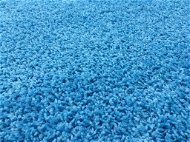 Kusový koberec Color shaggy modrý - Koberec