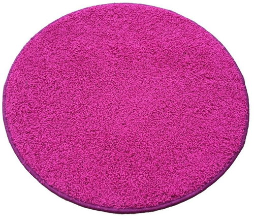 Kusový koberec Color shaggy růžový kruh 120 cm - Carpet - Main image