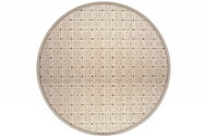 Kusový koberec Udinese béžová kruh 160 cm - Carpet