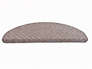 Vopi  Nášlapy na schody Toledo béžové půlkruh, samolepící 24 × 65 půlkruh (rozměr včetně ohybu) - Nášlapy na schody