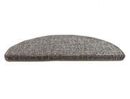 Vopi  Nášlapy na schody Alassio šedobéžové půlkruh, samolepící půlkruh (rozměr včetně ohybu) - Nášlapy na schody