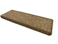 Vopi Stair treads Alassio brown rectangle, self-adhesive 24 × 65 rectangle (dimensions including ben - Stair Treads