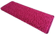 Vopi  DOPRODEJ: 24 × 65 obdélník cm Nášlapy na schody Color Shaggy růžový obdélník, - Nášlapy na schody