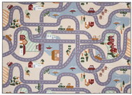 Vopi Children's carpet Scanroad 120 × 170 cm - Carpet