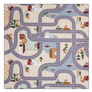 Vopi Children's carpet Scanroad 100 × 100 cm - Carpet
