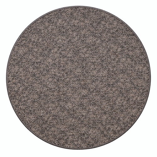 Vopi Madrid Rug Brown/Grey Circle 200cm - Carpet - Main image