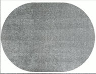 Vopi Lounge carpet, grey, oval, 200 × 300 cm - Carpet