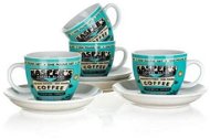 BANQUET kávéscsésze készlet (4db) A11738 - Csésze készlet