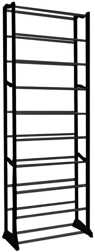 Verk Összecsukható, Amazing Shoe Rack, 30 pár, fekete