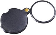 Verk 09198 pocket folding magnifier, magnification 3x, with case - Magnifying Glass