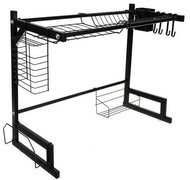 Ruhhy 19174 Dish drainer for sink black - Draining Board