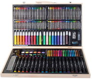 Verk 18238 Art painting set in wooden case 188 pcs - Art Supplies