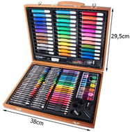 Verk 18231 Large set in wooden case for painter 150 pcs - Art Supplies