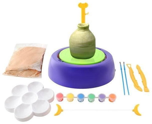 ISO 4483 Potter's wheel + painting for children - Art Supplies - Main image