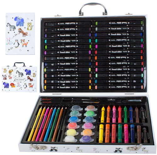 Verk 18242 Art painting set in a case 66 pcs - Art Supplies - Main image