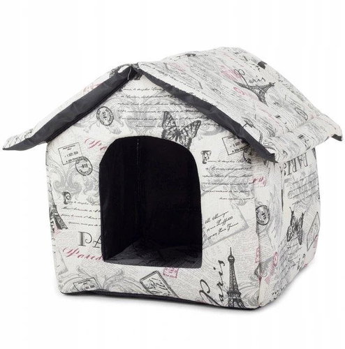 Verk 19004 House for dog, cat 38×35×33 cm beige - Dog Kennel - Main image