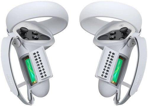 Kiwi Design Knuckle Grips for Oculus Quest 2 V2 - VR Glasses Accessory - Main image