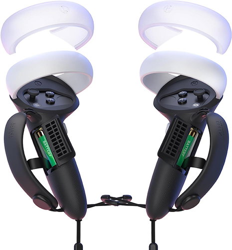 Kiwi Design Top Version Knuckle Grips for Oculus Quest 2 - VR-Brillen-Zubehör - Hauptbild