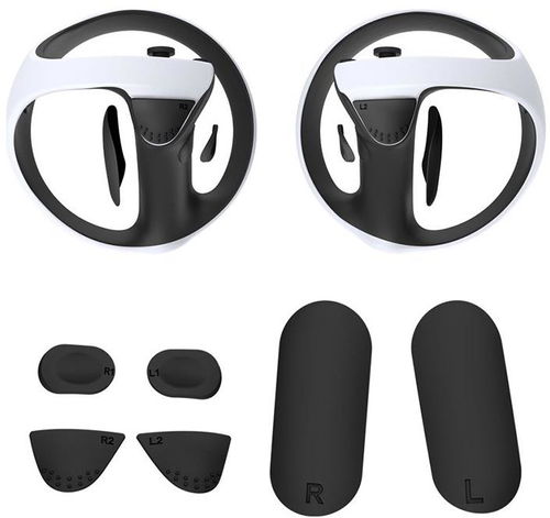 DOBE Protiskluzové silikonové krytky pro gamepad Playstation VR2 černé - Příslušenství k VR brýlím - Hlavní obrázek